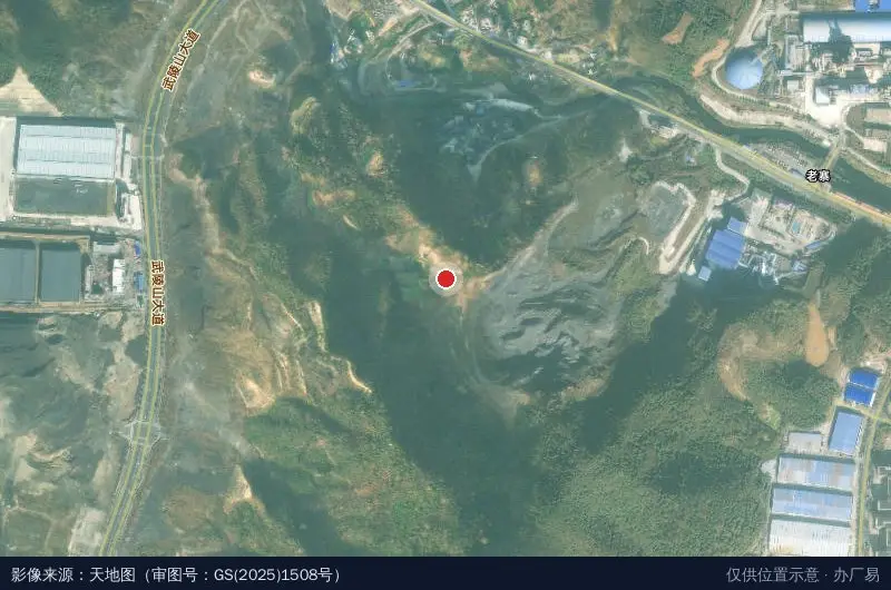 高新区智能制造产业园卫星位置示意图