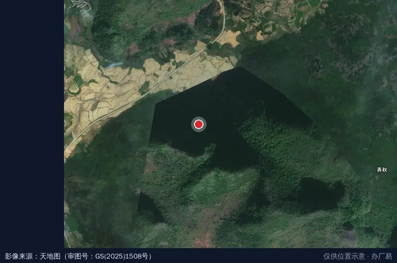 东兰龙华高科技产业园卫星位置示意图