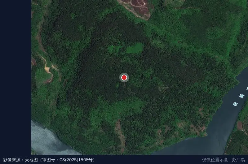 河池市大任产业园科研孵化中心卫星位置示意图