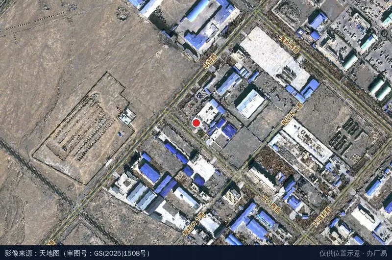 高新技术工业园区卫星位置示意图