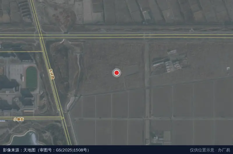 草圣故里文化产业园景区卫星位置示意图