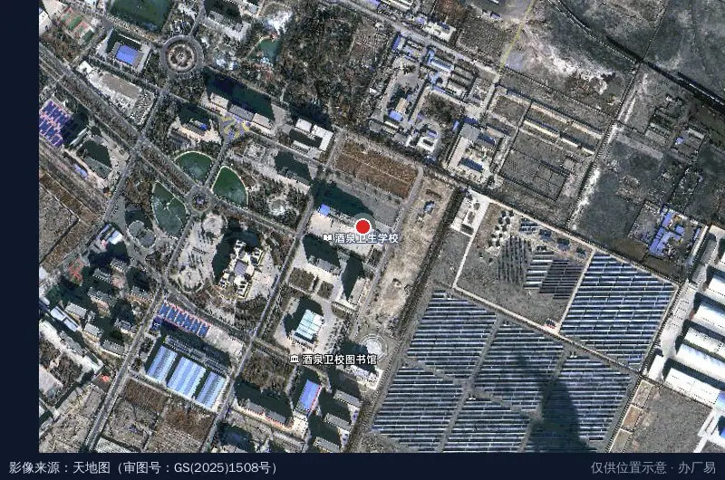 酒泉旭林东方新能源科技开发有限公司-东北门卫星位置示意图