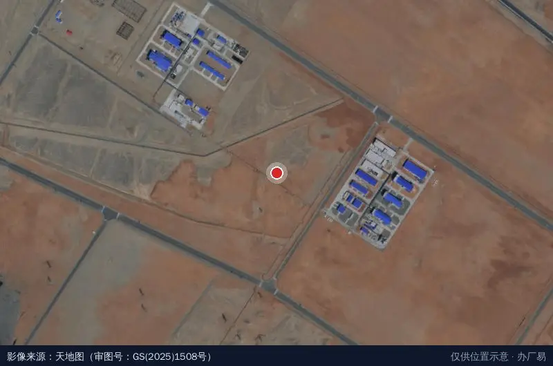 三益物流园(东区)卫星位置示意图