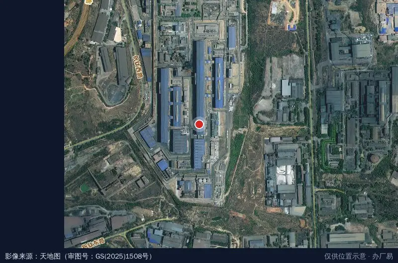 恒豪铸造厂卫星位置示意图