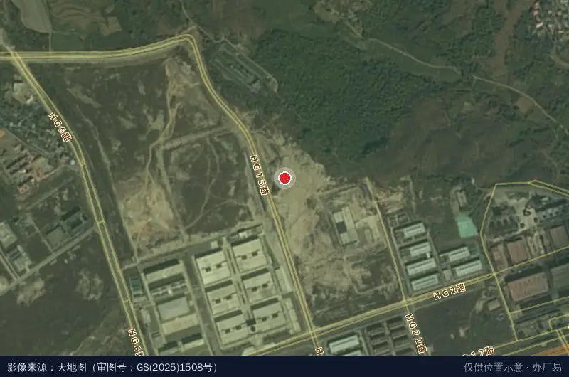 瑞丽银翔摩托产业园卫星位置示意图