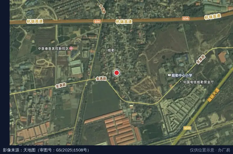 桂平物流城卫星位置示意图