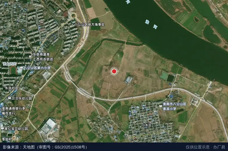 东辰集团巨万工业园-北区卫星位置示意图