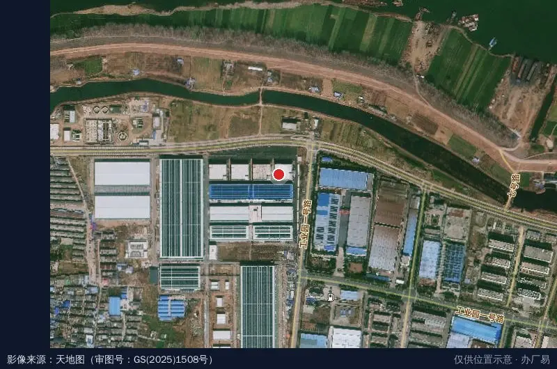 凤台县经济开发区就业和社会保障事务所卫星位置示意图