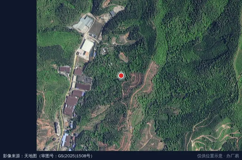 南平工业园区朝日电子商务产业园卫星位置示意图