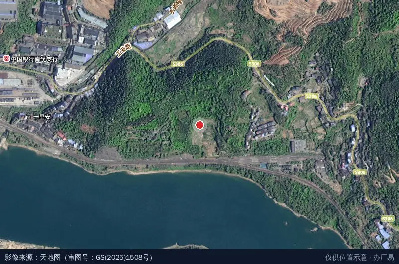 象屿御岭二期卫星位置示意图