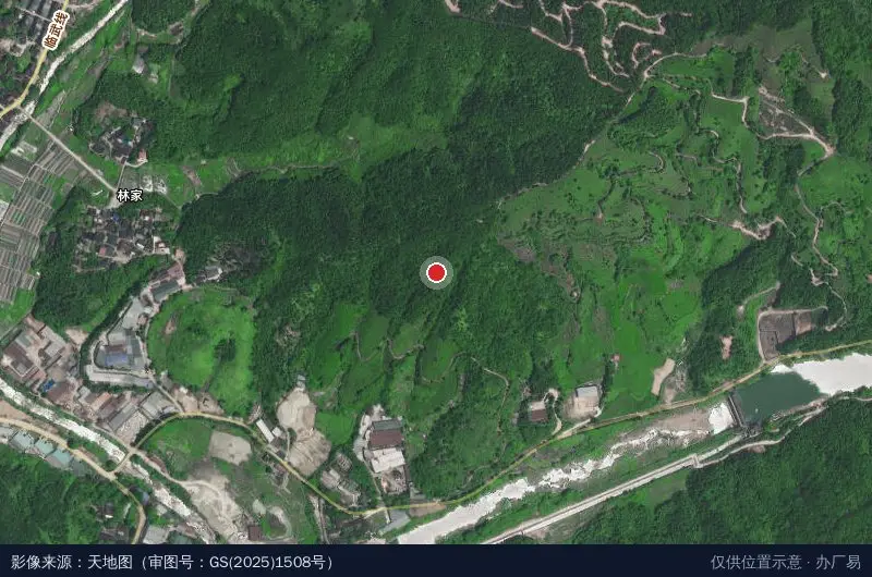 青龙冷链仓储物流园卫星位置示意图