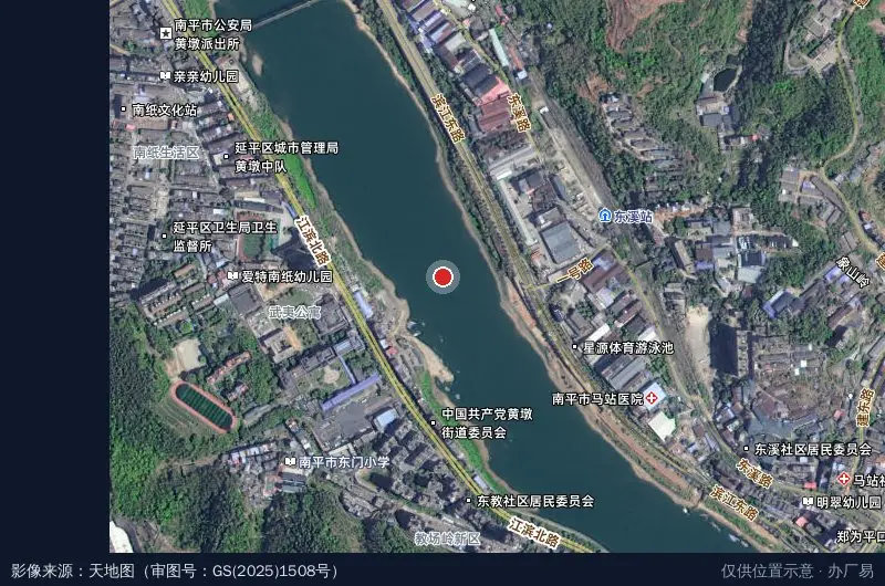 环城物流园卫星位置示意图