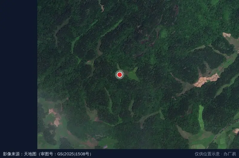 福建武夷烟草科技园卫星位置示意图