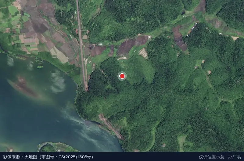 胜德科技园-东北门卫星位置示意图