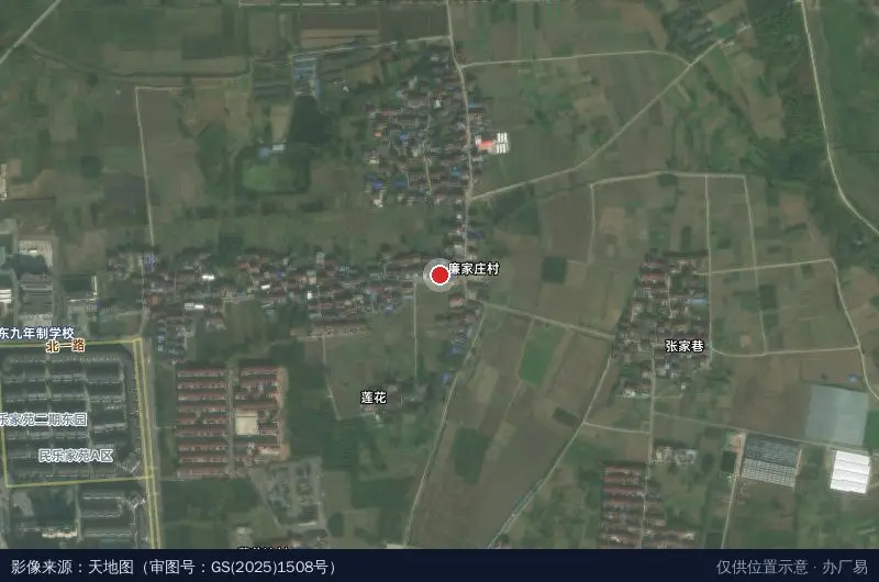 城固县电商产业园卫星位置示意图