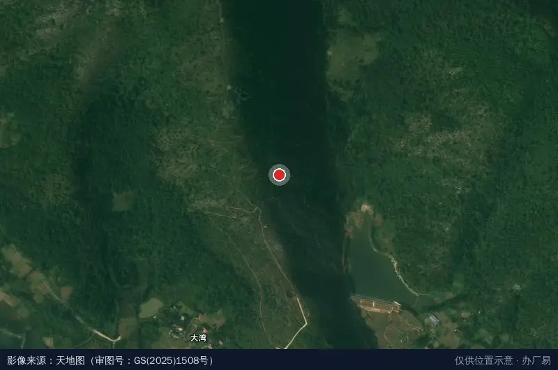乡见陈村农研文旅产业园区卫星位置示意图
