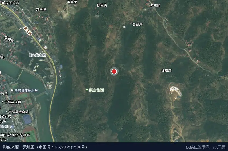 宁强萨诺智慧农业产业园区发展有限公司卫星位置示意图
