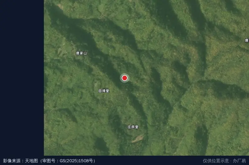 太阳岭镇水培瓜果蔬菜产业园卫星位置示意图