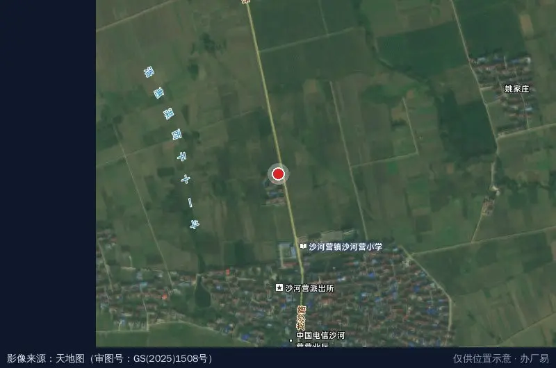 天然谷科技园卫星位置示意图