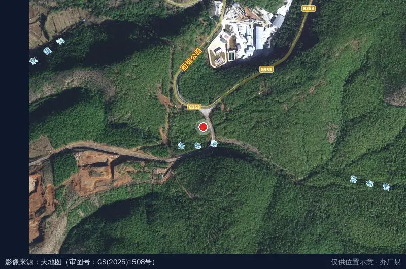云南一鑫能源集团有限公司卫星位置示意图