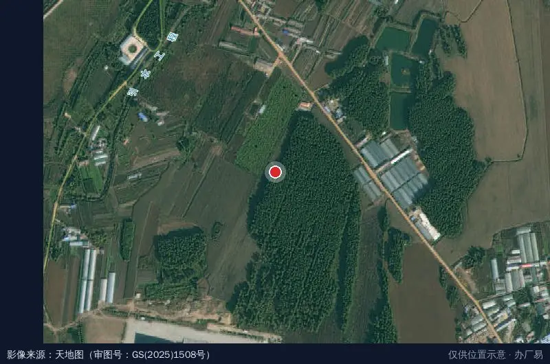 北京汇源集团(伊春)绿色产业谷卫星位置示意图