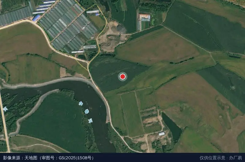 永达研学基地卫星位置示意图