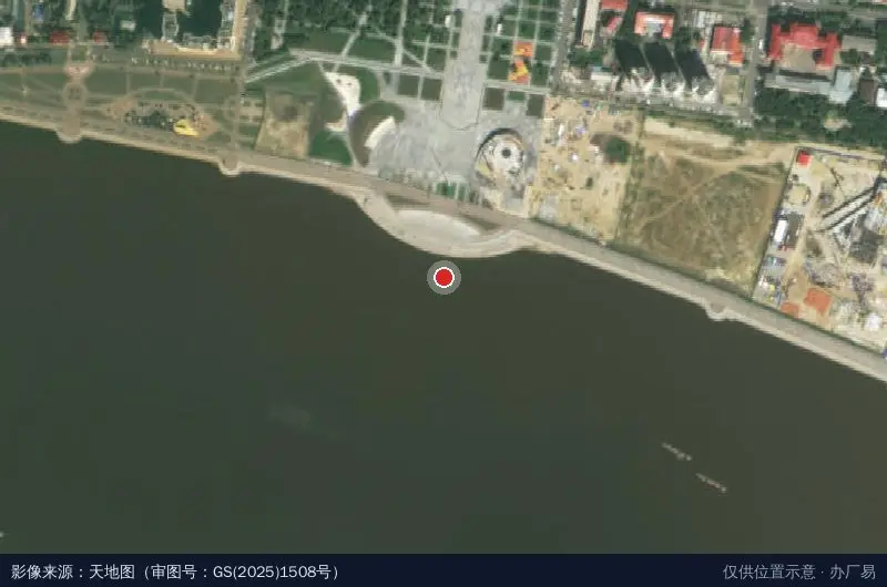黑河学院中俄科技文化艺术产业园卫星位置示意图