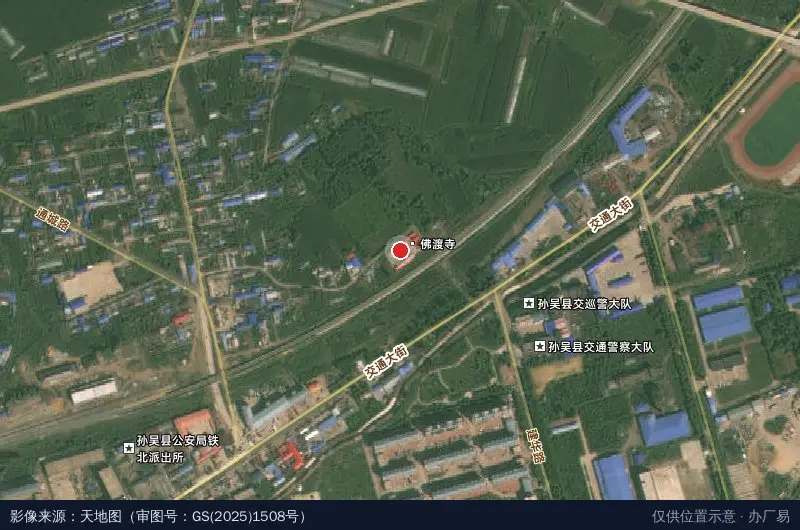 中藜高科(黑河)科技有限公司卫星位置示意图