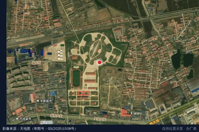 前阳经济开发区经济发展局卫星位置示意图