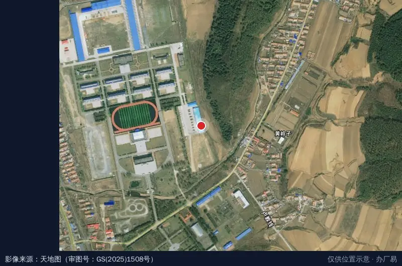 通远堡经济开发区卫星位置示意图