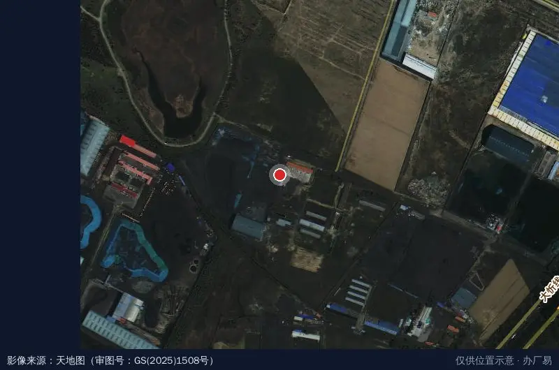 华夏工业园区卫星位置示意图