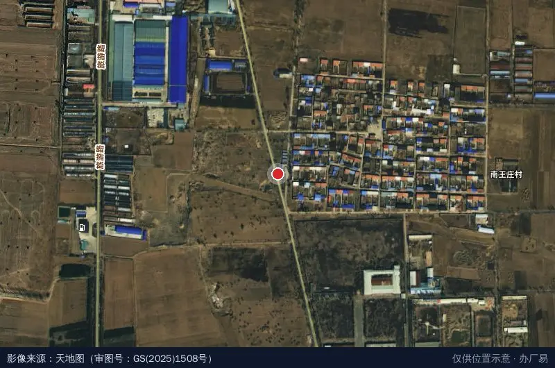 应县经济技术开发区卫星位置示意图