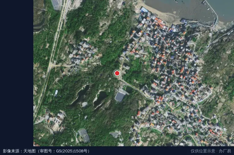 莆田市湄洲湾北岸经济开发区人力资源和社会保障局卫星位置示意图