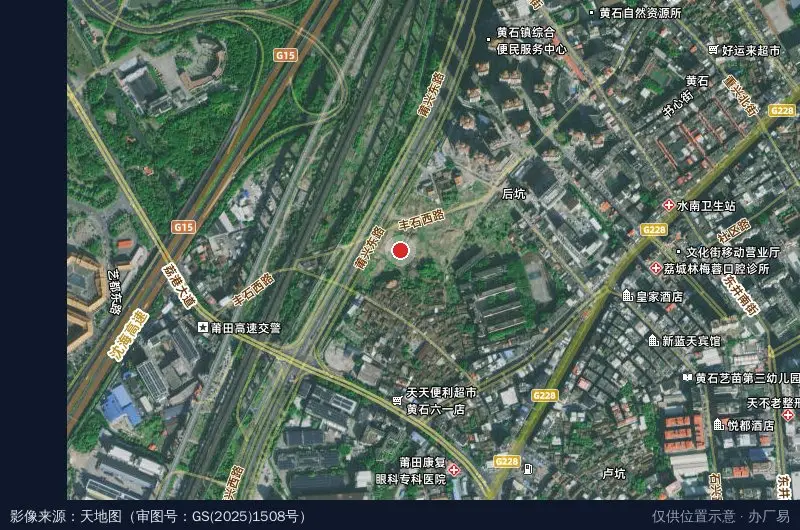 港双赢物流园卫星位置示意图