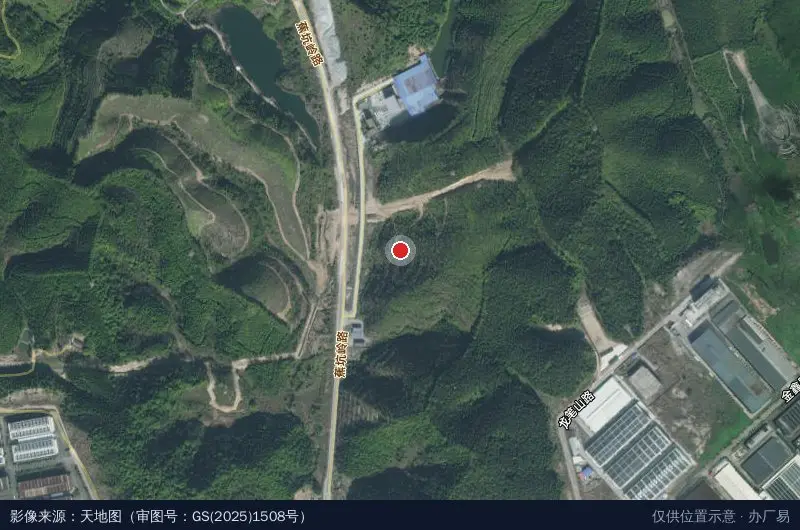 海西(三明)高端装备制造产业园卫星位置示意图