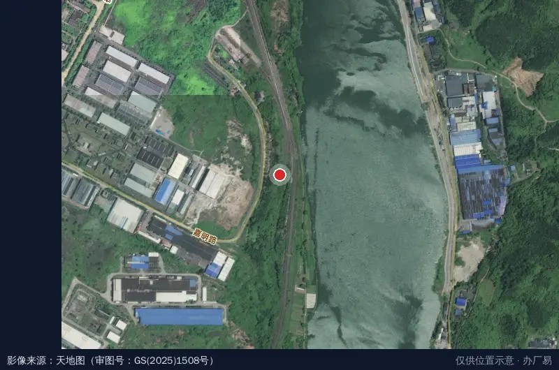 沙县金古经济开发区北区卫星位置示意图