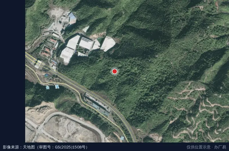 福建兄弟智慧物流产业园卫星位置示意图