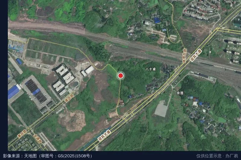 三明中关村科技园卫星位置示意图