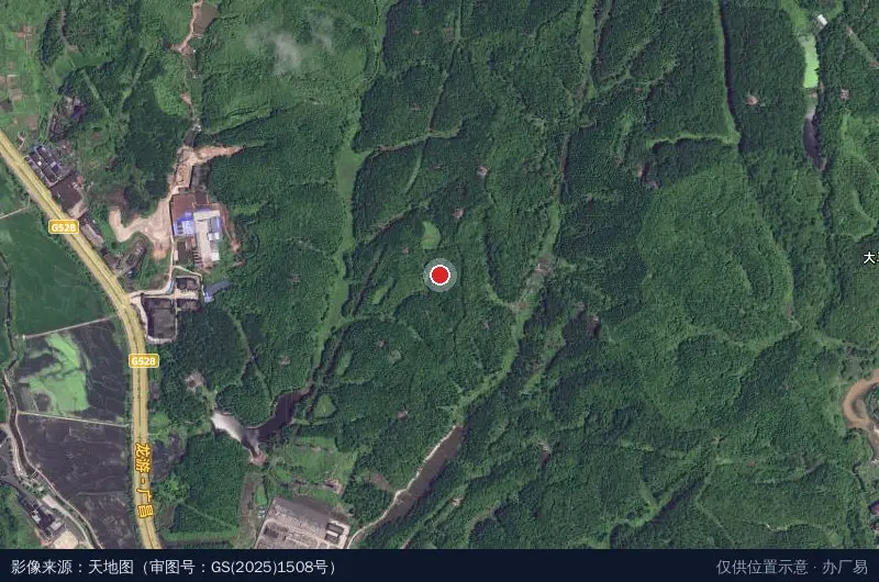 汉堂生物科技园卫星位置示意图