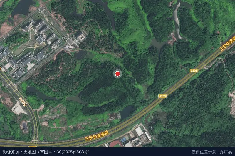 三明医学科技职业学院(职教园校区)卫星位置示意图