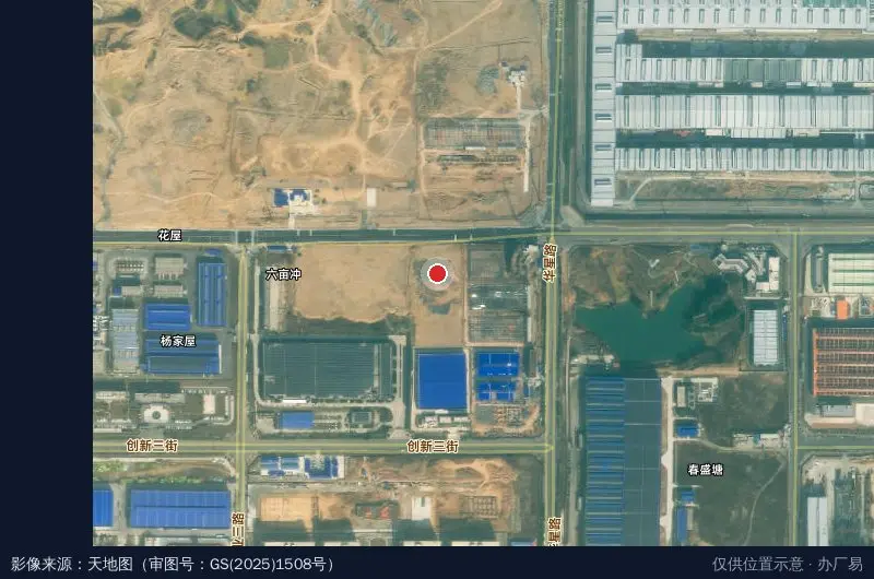 中科德国工业园-11栋卫星位置示意图