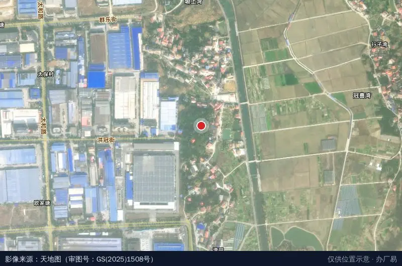 娄底市经济技术开发区耕朗信息技术有限公司卫星位置示意图