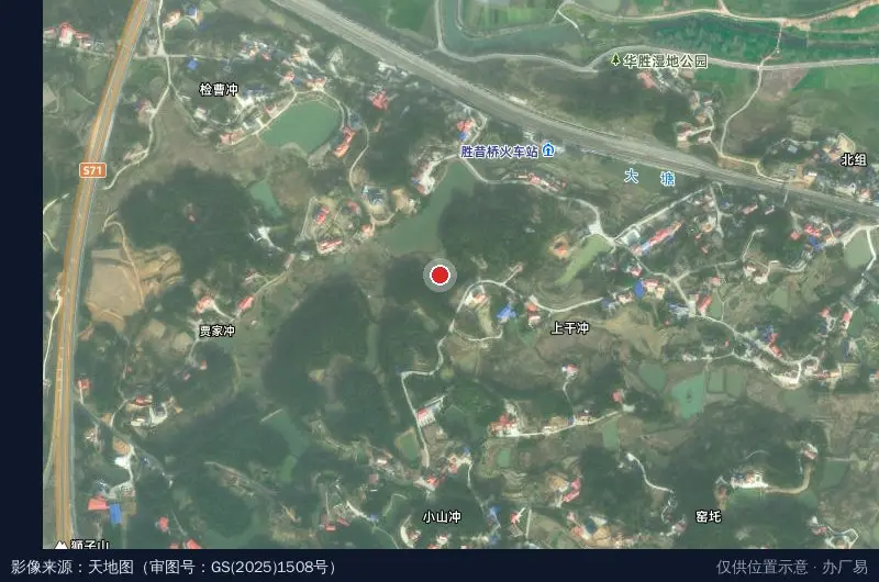 经开区互通卫星位置示意图