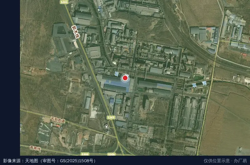 济源宇登物流园卫星位置示意图