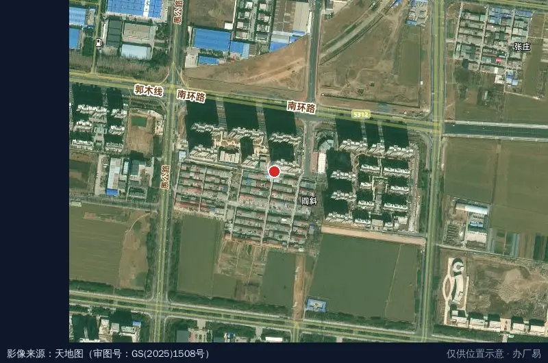 西安交大济源科技园卫星位置示意图