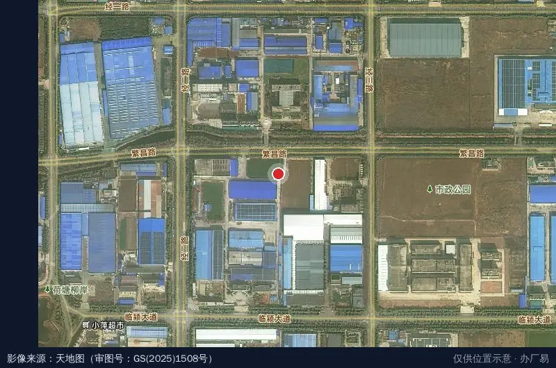 银河工业园-11栋卫星位置示意图