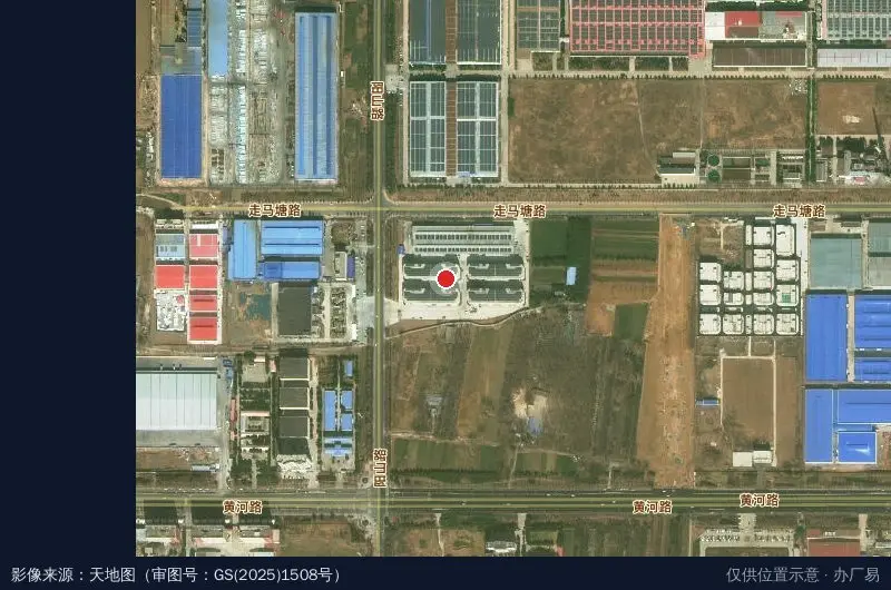 东兴电子产业城卫星位置示意图