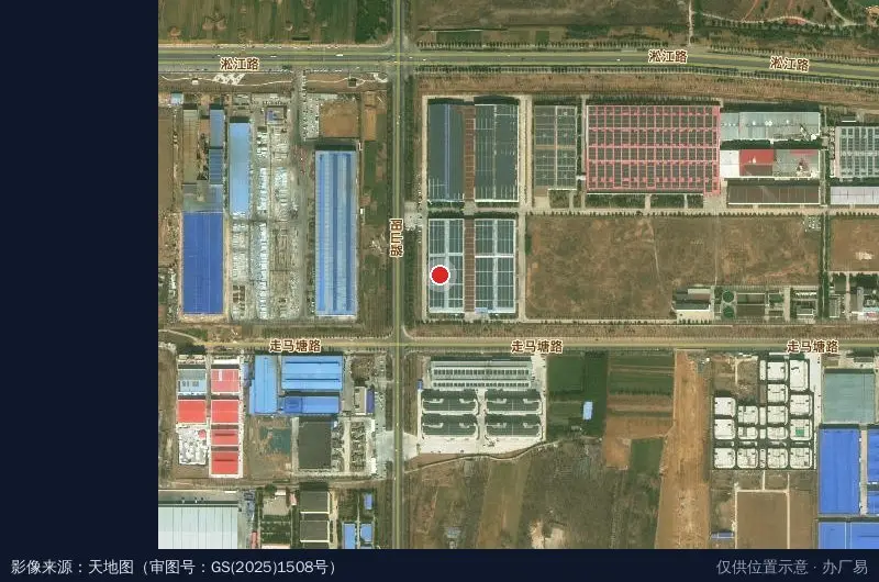 中国(漯河电子商务产业园)卫星位置示意图