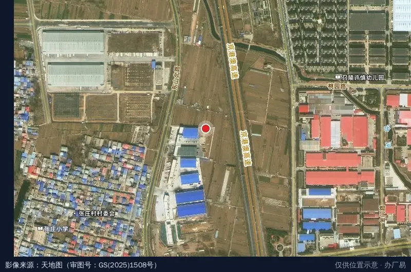 漯河市住房和城乡建设局经济技术开发区住房和城乡建设服务中心卫星位置示意图