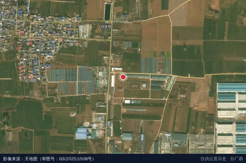 丰树漯河现代物流园卫星位置示意图